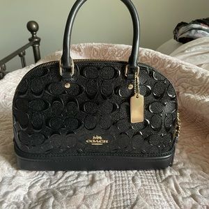 Small Black Coach Satchel